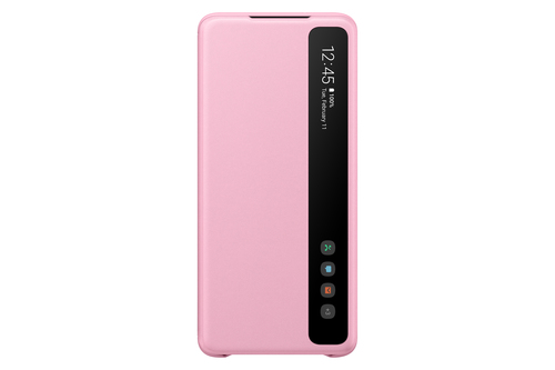 Samsung Clear View Cover G985F fr Galaxy S20+ pink 