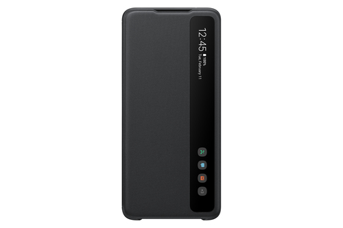 Samsung Clear View Cover EF-ZG988 - Flip-Hlle fr Mobiltelefon - Schwarz - fr Galaxy S20 Ultra 5G 