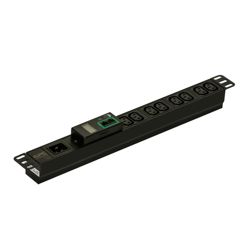 APC Easy Metered Rack PDU EPDU1016M - Stromverteilungseinheit (Rack - einbaufhig) - Wechselstrom 200/208/230 V - 3680 VA - Ethernet - Eingabe, Eingang IEC 60320 C20 - Ausgangsanschlsse: 8 (IEC 60320 C13) - 1U - 2.5 m - Schwarz 