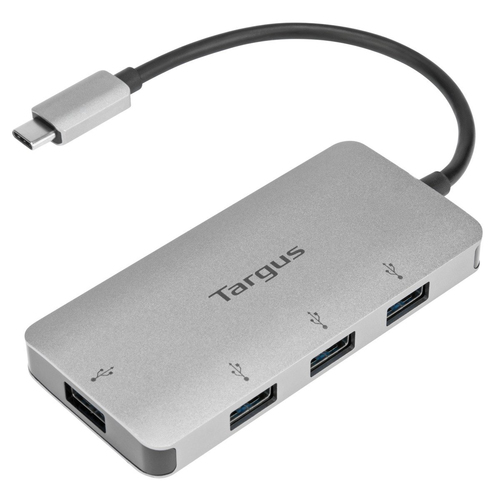 Targus USB-C to 4-Port USB-A Hub - Hub - 4 x SuperSpeed USB 3.0 - Desktop 