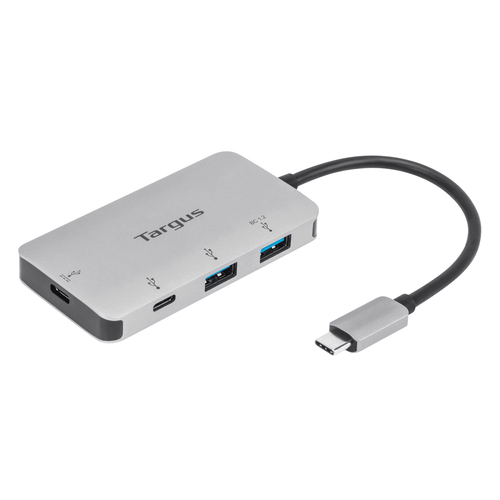 Targus Multi-Port - Hub - 2 x USB 3.2 Gen 1 + 1 x USB-C + 1 x USB-C (Stromdurchsatz) - Desktop 