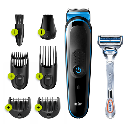 Braun MGK 3242 Multi Grooming Kit 7-in-1 Bartschneider Trimmer Rasierer Akku (MGK 3242) 