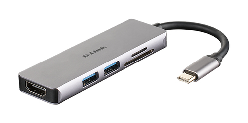 D-Link DLINK DUB-M530 USB-C 5-Port USB 3.0 Hub mit HDMI (DUB-M530) 