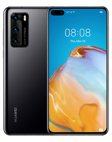 HUAWEI P40 Smartphone 128GB midnight black Dual-SIM Android 10.0 51095EHN 