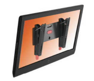 Vogels Physix TILT SMALL - Befestigungskit (Wandmontage) fr LCD-/Plasmafernseher - Bildschirmgre: 48,3 - 66cm (19 Zoll - 66,00cm (26 Zoll)) (PHW 200S) 