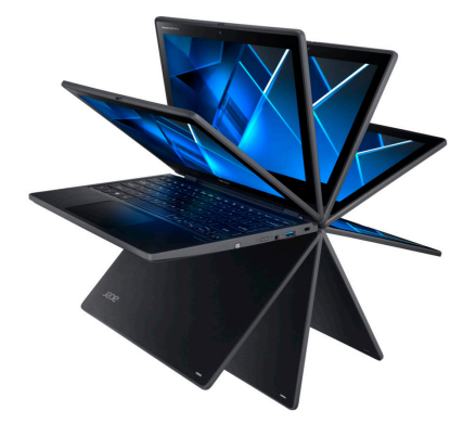 ACER TravelMate Spin B3 TMB311RN-31-P5KK 29,46cm 11,6Zoll FHD IPS Intel Pentium N5030 4GB 128GB PCIe SSD Intel UHD 605 W10P EDU 