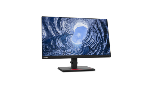 Lenovo ThinkVision T24i-20 - LED-Monitor - 60.5 cm (23.8 Zoll) (23.8 Zoll sichtbar) - 1920 x 1080 Full HD (1080p) - IPS - 250 cd/m - 1000:1 - 4 ms - HDMI, VGA, DisplayPort - Raven Black 