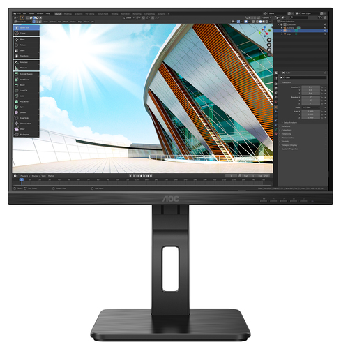 AOC 22P2DU schwarz (EEK: A+) 