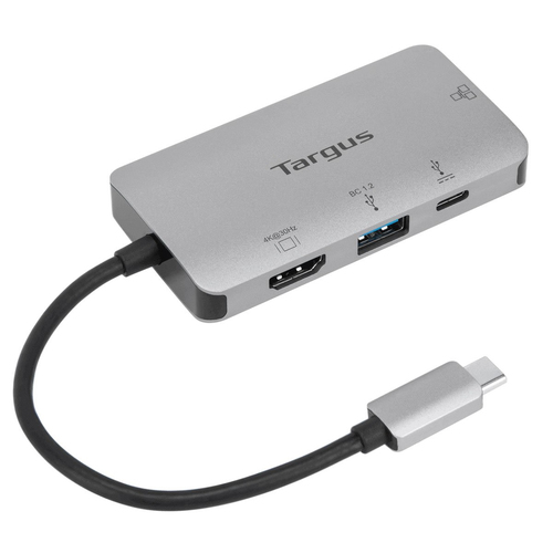 Targus USB-C DP Alt Mode Single Video 4K HDMI Docking Station with 100W PD Pass-Through - Dockingstation - USB-C - HDMI - GigE - Europa 