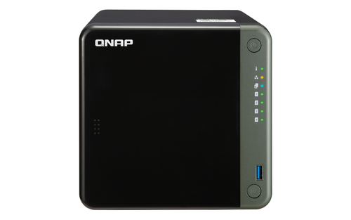 QNAP TS-453D - NAS-Server - 4 Schchte - SATA 6Gb/s - RAID 0, 1, JBOD - RAM 8 GB - 2.5 Gigabit Ethernet - iSCSI 