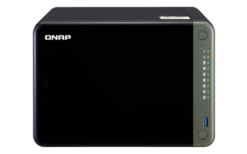 QNAP TS-653D - NAS-Server - 6 Schchte - SATA 6Gb/s - RAID 0, 1, JBOD - RAM 4 GB - 2.5 Gigabit Ethernet - iSCSI 