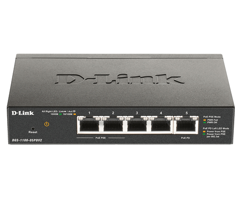 DGS-1100-05PDV2, Switch 