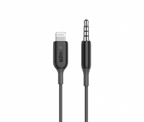 ANKER 3,5 mm Audio Cable with Lightning Connector Black 