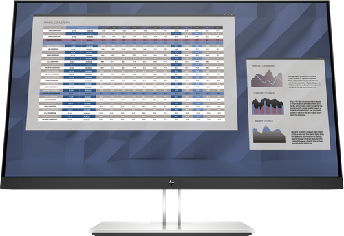 HP E27 G4 FHD Monitor 68,6cm 27Zoll HDMI VGA USB hub DisplayPort 