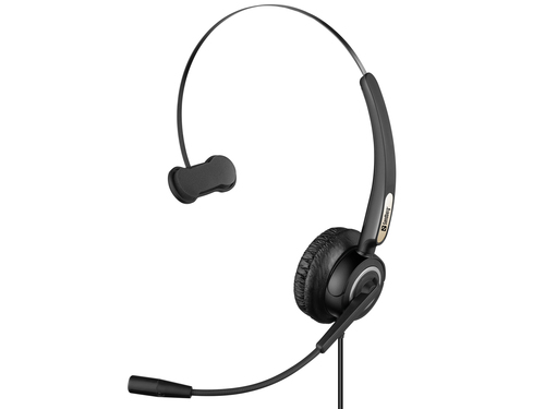Sandberg USB Office Headset Pro Mono - Kopfhrer - Kopfband - Bro/Callcenter - Schwarz - Monophon - Knopf (126-14) 