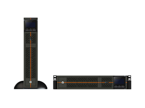 VERTIV GXT RT+ 1ph UPS 3kVA input plug IEC60320 C20 2U output  230V output socket groups 6 C13 1 C19 