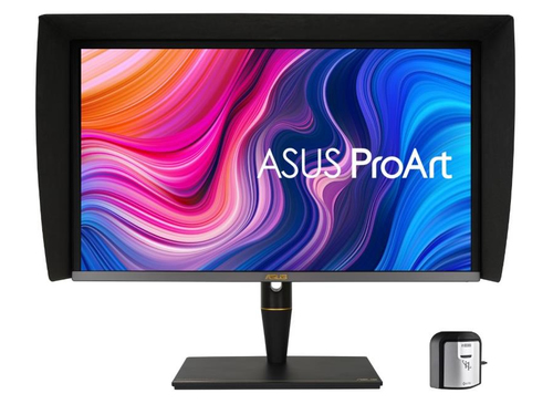 ASUS ProArt PA27UCX-K - LED-Monitor - 68.47 cm (27 Zoll) - 3840 x 2160 4K - IPS - 1000 cd/m - 1000:1 - 5 ms - 2xHDMI, DisplayPort, USB-C - Lautsprecher - Schwarz - mit X-Rite i1 Display Pro 