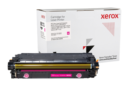 Xerox Everyday - Toner High Yield Magenta - ersetzt HP 508X fr Color LaserJet Enterprise M552, M553, MFP M577, Canon imageCLASS LBP712Cdn, i-SENSYS LBP710Cx, LBP712Cx, Satera LBP712Ci (006R03682) 