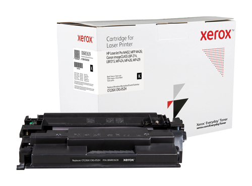 TON Xerox High Yield Black Toner Cartridge equivalent to HP 26X for use in LaserJet Pro M402, MFP M426; Canon imageCLASS LBP214, LBP215 (CF226X) 
