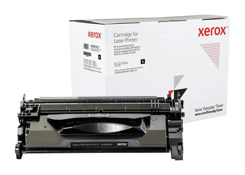 Xerox Everyday - Toner Schwarz - ersetzt HP 87A fr LaserJet Pro M501, Enterprise M506, MFP M527, Canon imageCLASS LBP312, MF525, D1620, D1650 (006R03652) 