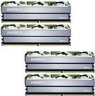 G.Skill SNIPER X Series - Classic Camo - DDR4 - 64 GB: 4 x 16 GB - DIMM 288-PIN - 2400 MHz / PC4-19200 - CL17 - 1.2 V - ungepuffert - non-ECC - grnes Tarnmuster 