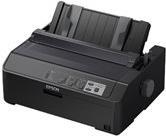 Epson LQ 590IIN - Drucker - monochrom - Punktmatrix - Rolle (21,6 cm), JIS B4, 254 mm (Breite) - 360 x 180 dpi - 24 Pin - bis zu 584 Zeichen/Sek. - parallel, USB 2.0, LAN, seriell 