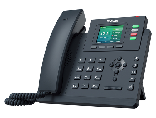 Yealink SIP-T33G - VoIP-Telefon - fnfwegig Anruffunktion - SIP, SIP v2, SRTP - 4 Leitungen - Classic Gray (SIP-T33G) 