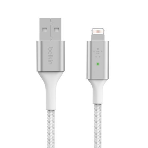 Linksys Belkin BOOST CHARGE Smart - Lightning-Kabel - USB (M) bis Lightning (M) - 1.2 m - wei - fr Apple iPad/iPhone/iPod (Lightning) (CAA007BT04WH) 