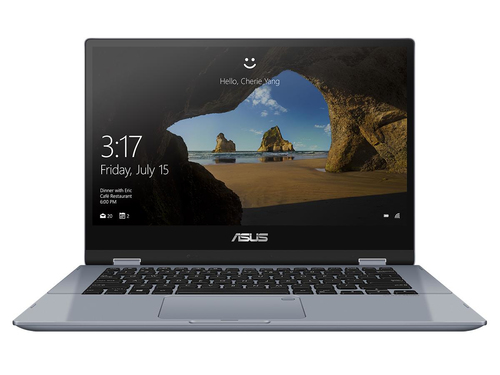 ASUS TP412FA-EC637T Intel Core i3-10110U 35,5cm 14Zoll FHD 8GB DDR4 256GB SSD PCIe UHD W10H Silver Blue Touch Pad 
