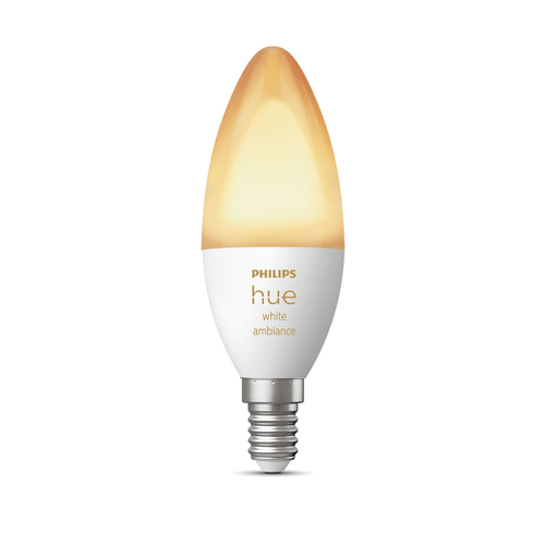 Philips Hue White Ambiance E14 Einzelpack 1x470lm (EEK: A+) 