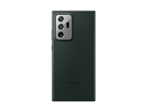 Samsung Leather Cover EF-VN985 - Hintere Abdeckung fr Mobiltelefon - Leder - grn - fr Galaxy Note20 Ultra, Note20 Ultra 5G (EF-VN985LGEGEU) 