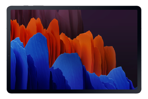 Samsung Galaxy Tab S7+ - Tablet - Android - 256 GB - 31.5 cm (12.4 Zoll) Super AMOLED (2800 x 1752) - microSD-Steckplatz - Mystic Black 
