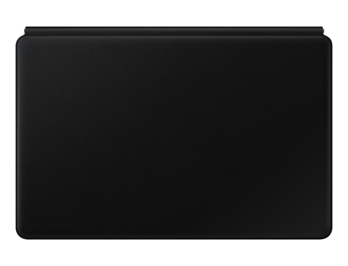 Samsung Book Cover Keyboard EF-DT870 - Tastatur und Foliohlle - mit Touchpad - POGO pin - Schwarz - fr Galaxy Tab S7 
