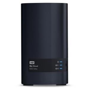 WD My Cloud EX2 Ultra WDBVBZ0060JCH - Gert fr persnlichen Cloudspeicher - 2 Schchte - 6TB - HDD 3TB x 2 - RAID 0, 1, JBOD - RAM 1GB - Gigabit Ethernet - iSCSI (WDBVBZ0060JCH-EESN) 