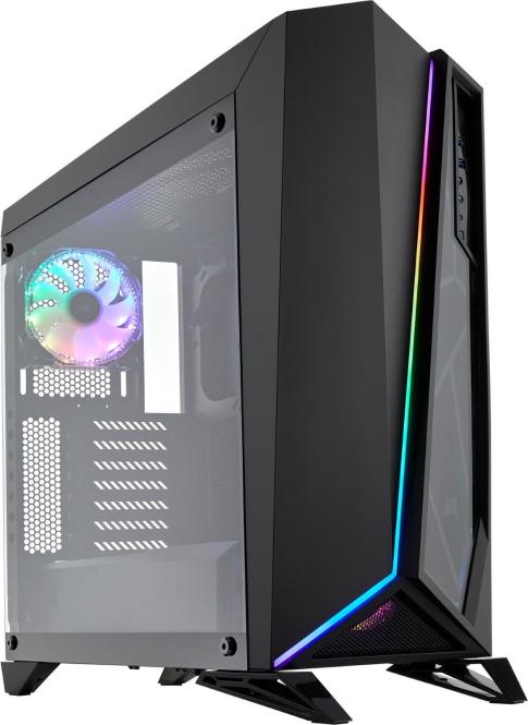 Geh CORSAIR Midi Carbide Spec-Omega RGB Tempered Glas (B) 