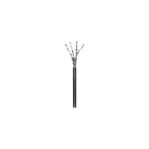 Goobay CAT 6 Outdoor Netzwerkkabel, S/FTP (PiMF), 100 m - Kupfer, AWG 24/1 (solid), LSZH (77624) 