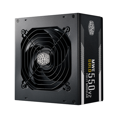 Cooler Master MWE Gold V2 550 - Netzteil (intern) - ATX12V / EPS12V - 80 PLUS Gold - Wechselstrom 100-240 V - 550 Watt - aktive PFC - Europa 