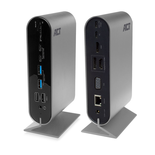 ACT USB-C-MST HDMI/DP/VGA/LAN/USB100W (AC7045) 