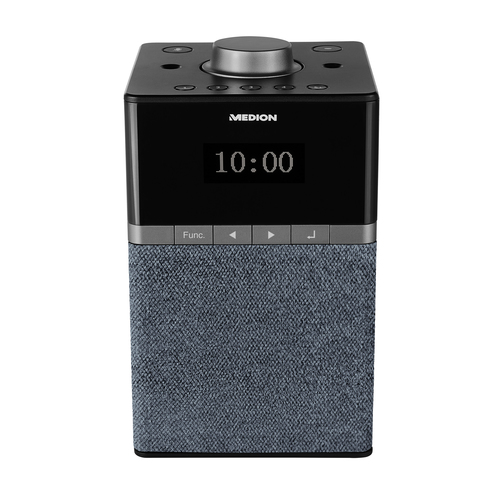 MEDION P66130 WLAN Internet DAB+ Radio mit Amazon Alexa, Dot Matrix Display, PLL UKW, DLNA kompatibel, Fernfeld Spracherkennung, Multiroom-Funktion, Musikstreaming 