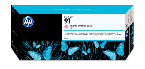 HP Nr.91 Tinte Hellmagenta 
