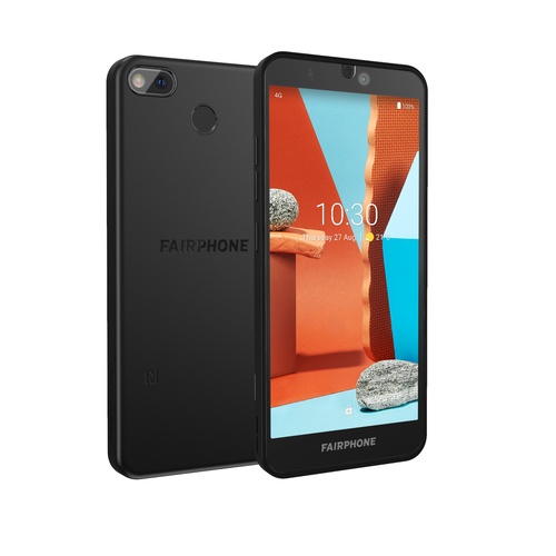 Fairphone 3+ Dual-SIM 4/64GB, Android, schwarz 