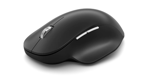 Microsoft Bluetooth Ergonomic Mouse - Fr Unternehmen - Maus - ergonomisch - optisch - 5 Tasten - kabellos - Bluetooth 5,0 LE - mattschwarz (22B-00004) 