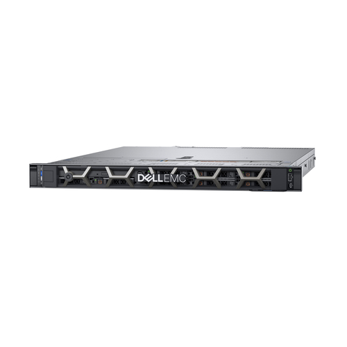 Dell EMC PowerEdge R440 - Server - Rack-Montage - 1U - zweiweg - 1 x Xeon Silver 4208 / 2,1 GHz - RAM 16GB - SAS - Hot-Swap 6,4 cm (2.5 Zoll) Schacht/Schchte - SSD 480GB - G200eW3 - GigE - kein Betriebssystem - Monitor: keiner - mit 3 Jahre Basis Vor-Ort 