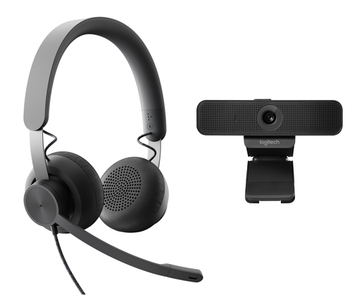 Logitech Wired Personal Video Collaboration Kit (Cam & Headset) 