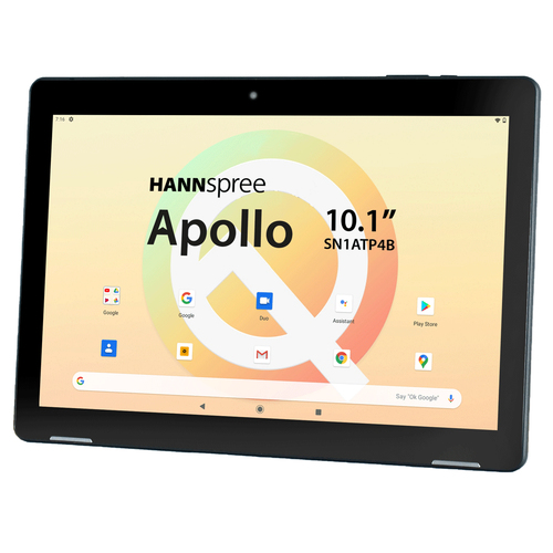 Hannspree HANNSpad Apollo 25,6 cm (10.1 Zoll ) Mediatek 3 GB 32 GB Wi-Fi 5 (802.11ac) Schwarz Android 10 (SN1ATP4B) 
