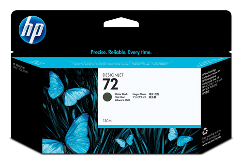 HP Tinte 72 - Mattschwarz - Kapazitt: 130ml (C9403A) 