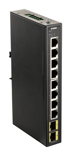 D-Link DIS-100G-10S Industrie Switch 