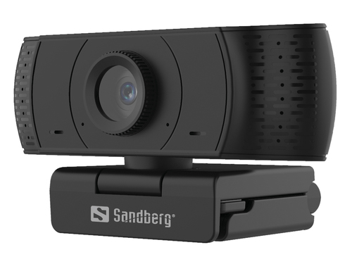 Sandberg USB Office Webcam 1080P HD - Web-Kamera - Farbe - 2 MP - 1920 x 1080 - 1080p - Audio - USB2.0 (134-16) 