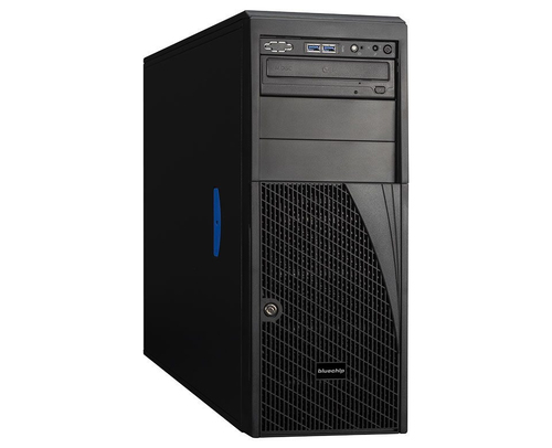 bluechip SERVERline T70300i+ - Server - Tower - zweiweg - 1 x Xeon Bronze 3204 / 1,9 GHz - RAM 16GB - SATA/SAS - Hot-Swap 6,4 cm, 8,9 cm (2.5 Zoll, 3.5 Zoll) Schacht/Schchte - SSD 2 x 240GB - 10 GigE - kein Betriebssystem - Monitor: keiner (850333) 