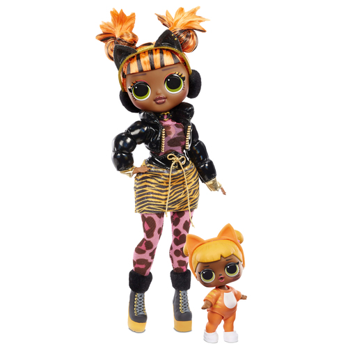 L.O.L. Surprise OMG Missy Meow and Baby Cat, Puppe 